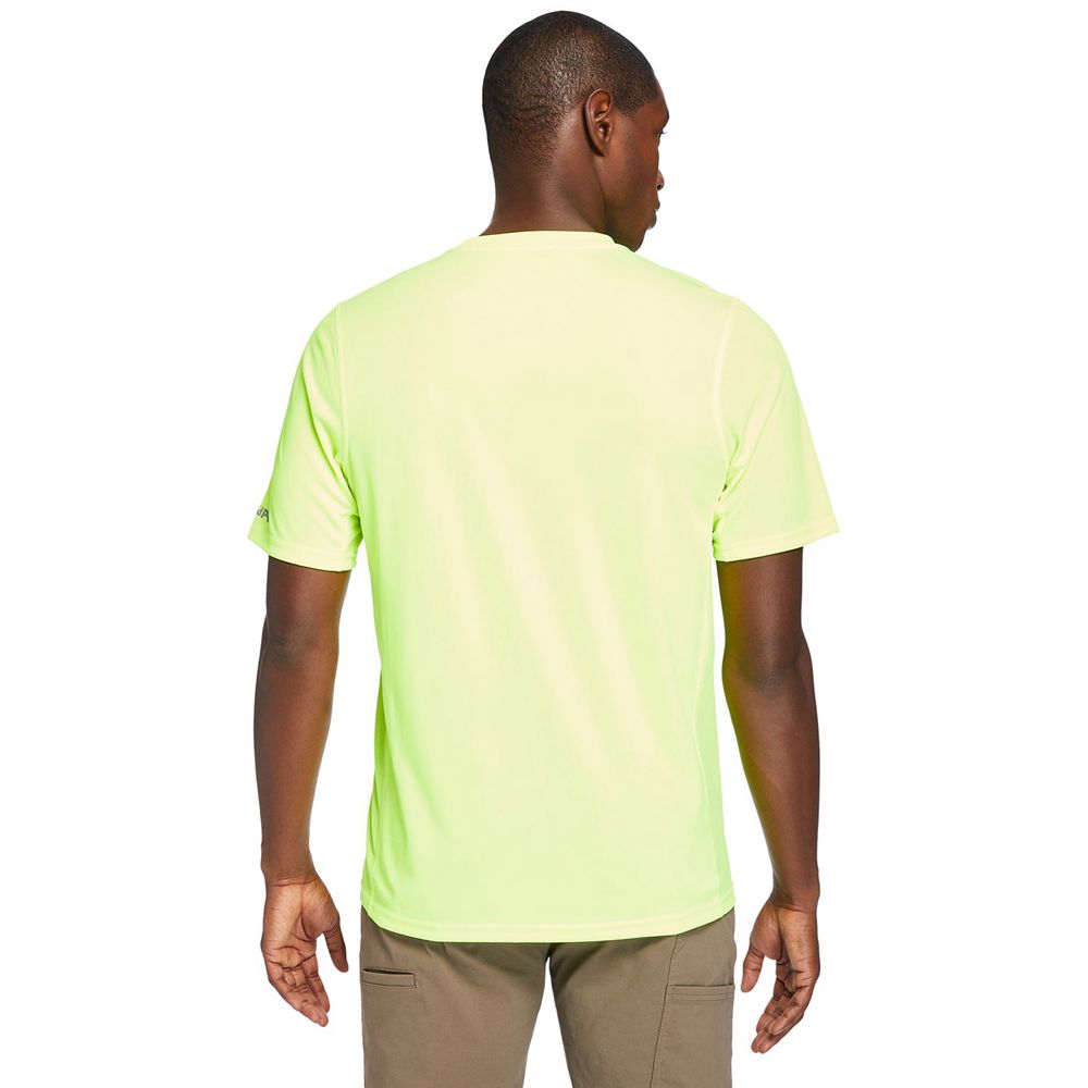 Camisetas Timberland Argentina Hombre - Pro® Wicking Good Short Sleeve - Verde - YAZBKC-029